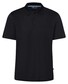 Maerz Uni Color Luxury Mercerized Cotton Poloshirt Black