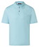 Maerz Uni Color Luxury Mercerized Cotton Poloshirt Bright Aqua