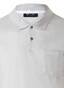 Maerz Uni Color Luxury Mercerized Cotton Poloshirt Clear Silver