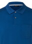 Maerz Uni Color Luxury Mercerized Cotton Poloshirt Medium Blue