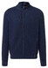 Maerz Uni Color Organic Cotton Cardigan Zip Vest Dawn Blue