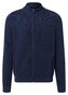 Maerz Uni Color Organic Cotton Cardigan Zip Vest Dawn Blue