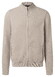 Maerz Uni Color Organic Cotton Cardigan Zip Vest Frappuccino