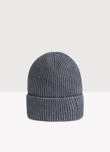 Maerz Uni Merino Extrafine Beanie Cap / Beanie Leaden Grey