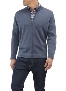 Maerz Uni Merino Vest Nimes Blue