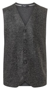Maerz Uni Superfine Merino Gilet Antraciet