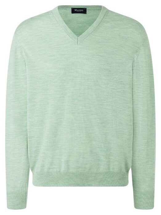 Maerz V-hals Trui Frosted Mint