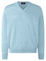 Maerz V-hals Trui Ocean Aqua