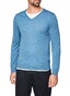 Maerz V-Neck Merino Extrafine Trui Copen Blue