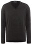 Maerz V-Neck Merino Extrafine Trui Zwart