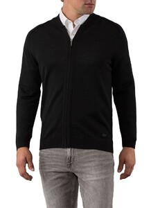 Maerz Vest Merino Cardigan Black
