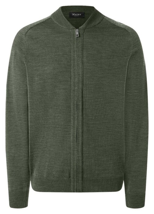 Maerz Vest Merino Moos Garden