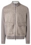 Maerz Warm Cardigan Merino Extrafine Two-Way Zip Vest Cedar Wood