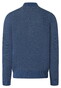 Maerz Zip Collar Duo Color Knit Trui Nimes Blue