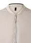 Maerz Zip Jacket Rich Cotton Knit Vest Light Almond
