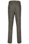 MENS Fashion Check Broek Bruin