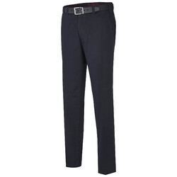 MENS Flat-Front Madrid Cotton Pants Navy