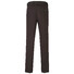 MENS Flat-Front Madrid Katoen Broek Donker Bruin
