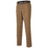 MENS Flat-Front Madrid Katoen Broek Donker Khaki