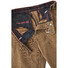 MENS Flat-Front Madrid Katoen Broek Donker Khaki