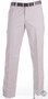 MENS Flat Front Structure Madrid Broek Beige