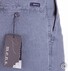 MENS Flat Front Structure Madrid Broek Midden Blauw
