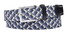 MENS Gevlochten Stretch Riem Blauw-Grijs