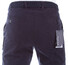 MENS Hairline Flat-Front Madrid Broek Navy