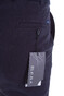 MENS Hairline Flat-Front Madrid Broek Navy