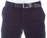MENS Hairline Flat-Front Madrid Broek Navy