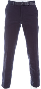 MENS Hairline Flat-Front Madrid Pants Navy