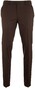MENS Madison Dunne Wollen Pantalon Broek Bruin
