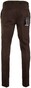 MENS Madison Dunne Wollen Pantalon Broek Bruin