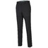 MENS Madison Dunne Wollen Pantalon Broek Zwart