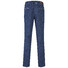 MENS Madison Modern-Fit Xtend Flat-Front Jeans Denim Blue