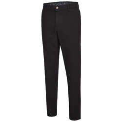 MENS Madison Modern-Fit Xtend Flat-Front Jeans Zwart