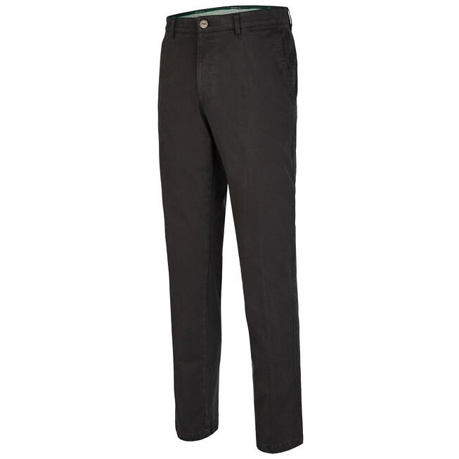 MENS Madison XTEND Flat-Front Cotton Broek Antraciet