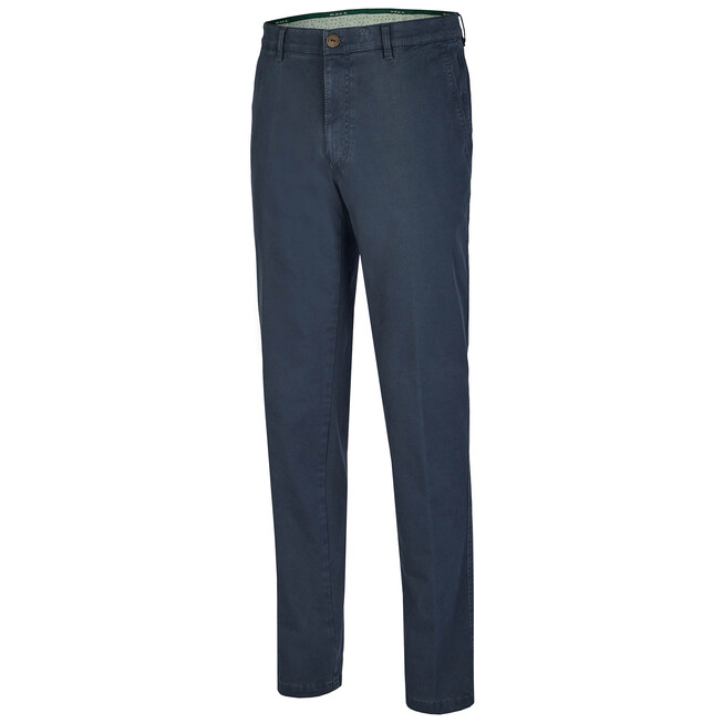MENS Madison XTEND Flat-Front Cotton Broek Donker Blauw