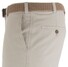 MENS Madrid Comfort-Fit Structured Flat-Front Broek Stone