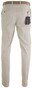 MENS Madrid Comfort-Fit Structured Flat-Front Broek Stone