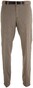 MENS Madrid Comfort-Fit Structured Flat-Front Broek Zand