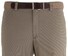 MENS Madrid Comfort-Fit Structured Flat-Front Broek Zand