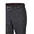 MENS Madrid Dikke Wollen Pantalon Broek Antraciet