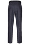 MENS Madrid Dikke Wollen Pantalon Broek Blauw Melange