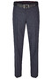 MENS Madrid Dikke Wollen Pantalon Broek Blauw Melange