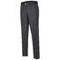 MENS Madrid Dikke Wollen Pantalon Broek Midden Grijs