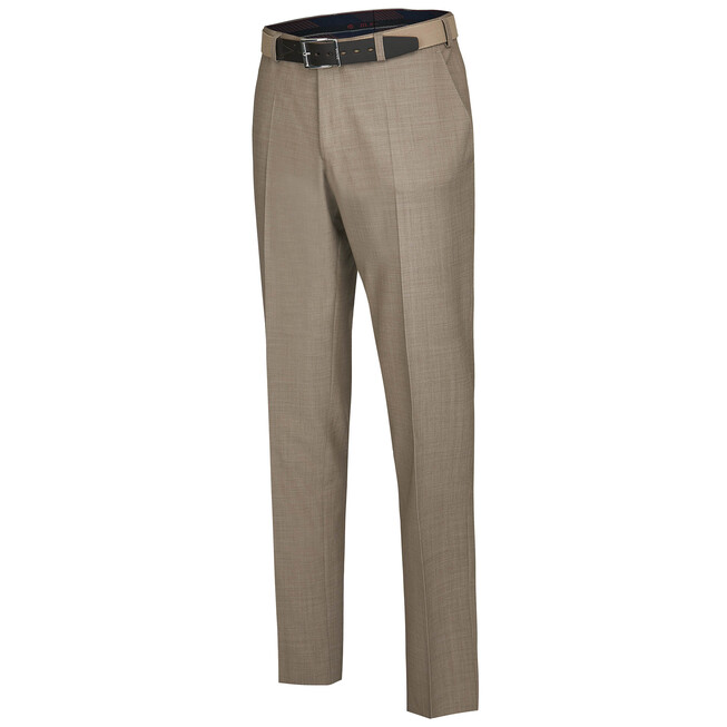 MENS Madrid Dun Wol Broek Beige