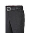 MENS Madrid Dun Wol Broek Zwart