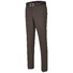 MENS Madrid Dunne Wollen Pantalon Broek Donker Bruin