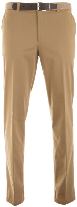 MENS Madrid Flat-Front Broek Licht Zand